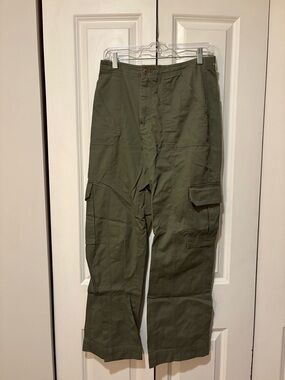 Abercrombie & Fitch Olive Utility Pants